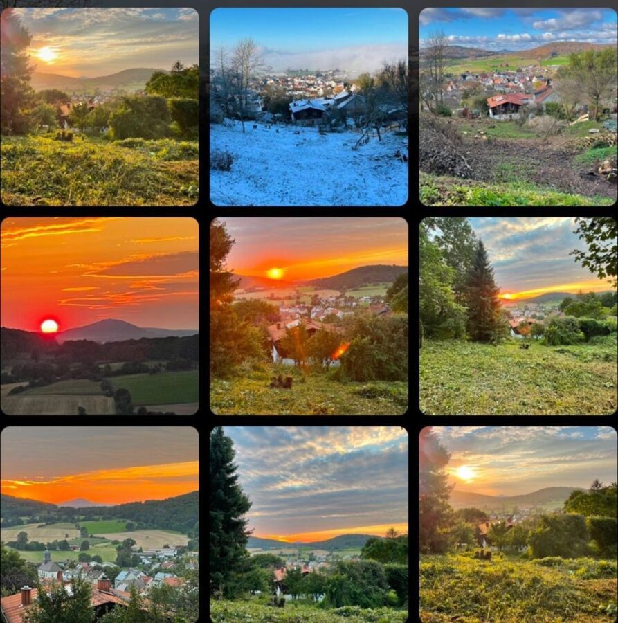 Traumhaft schönes Grundstück in hervorragender Wohnlage mit Panoramablick - Impressionen